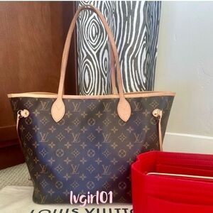 🌸💯Authentic Louis Vuitton Neverfull MM